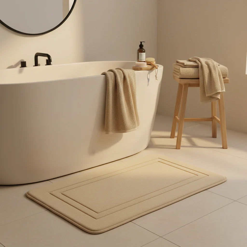 Memory Shape Bathroom Rug