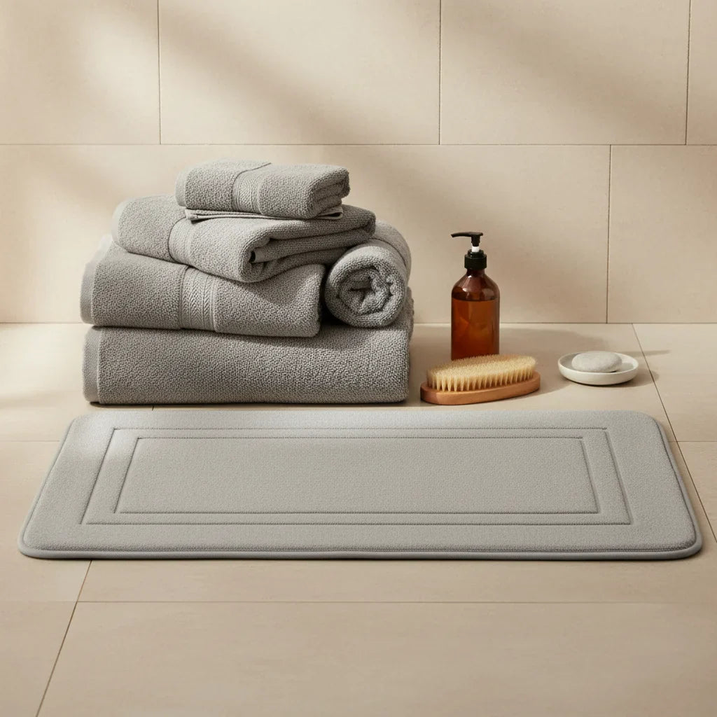 Memory Shape Bathroom Rug