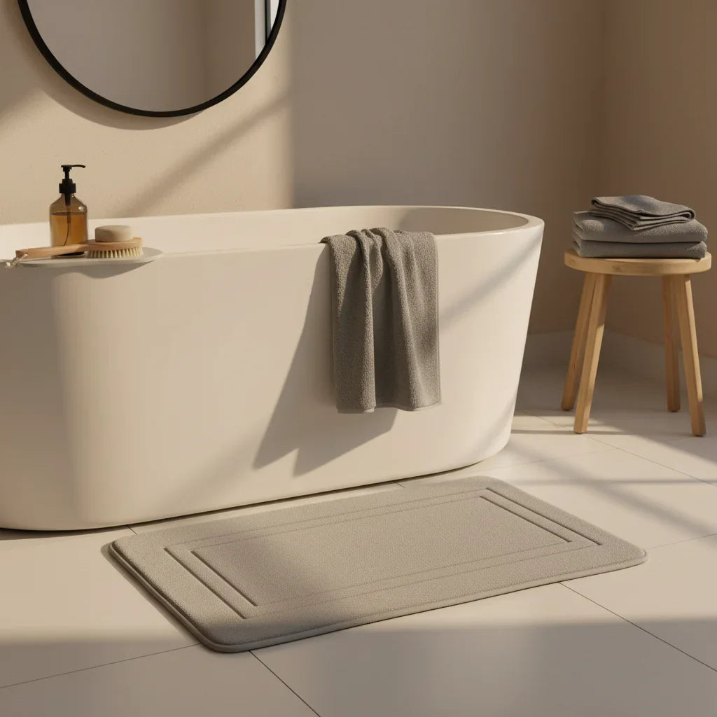 Memory Shape Bathroom Rug