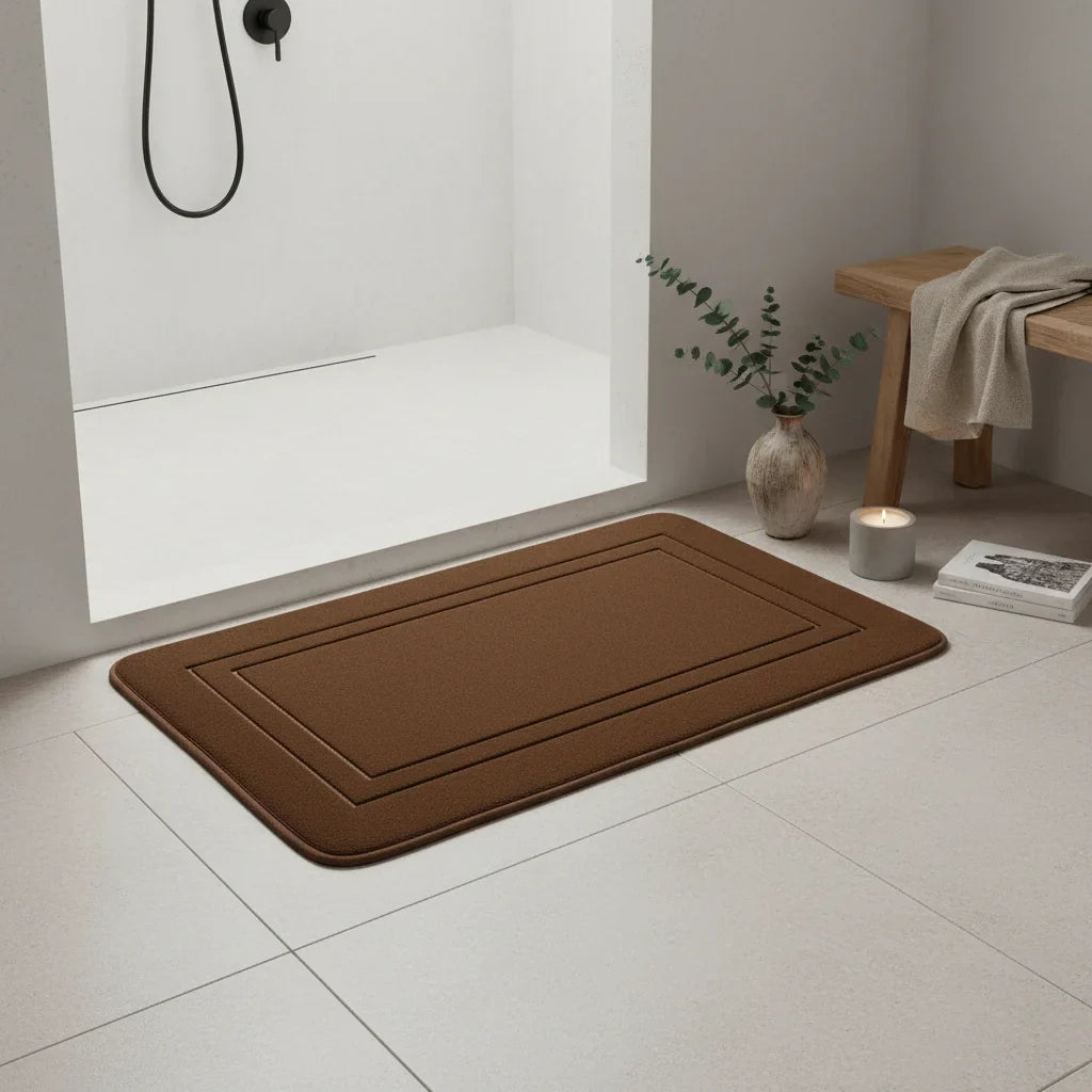 Memory Shape Bathroom Rug
