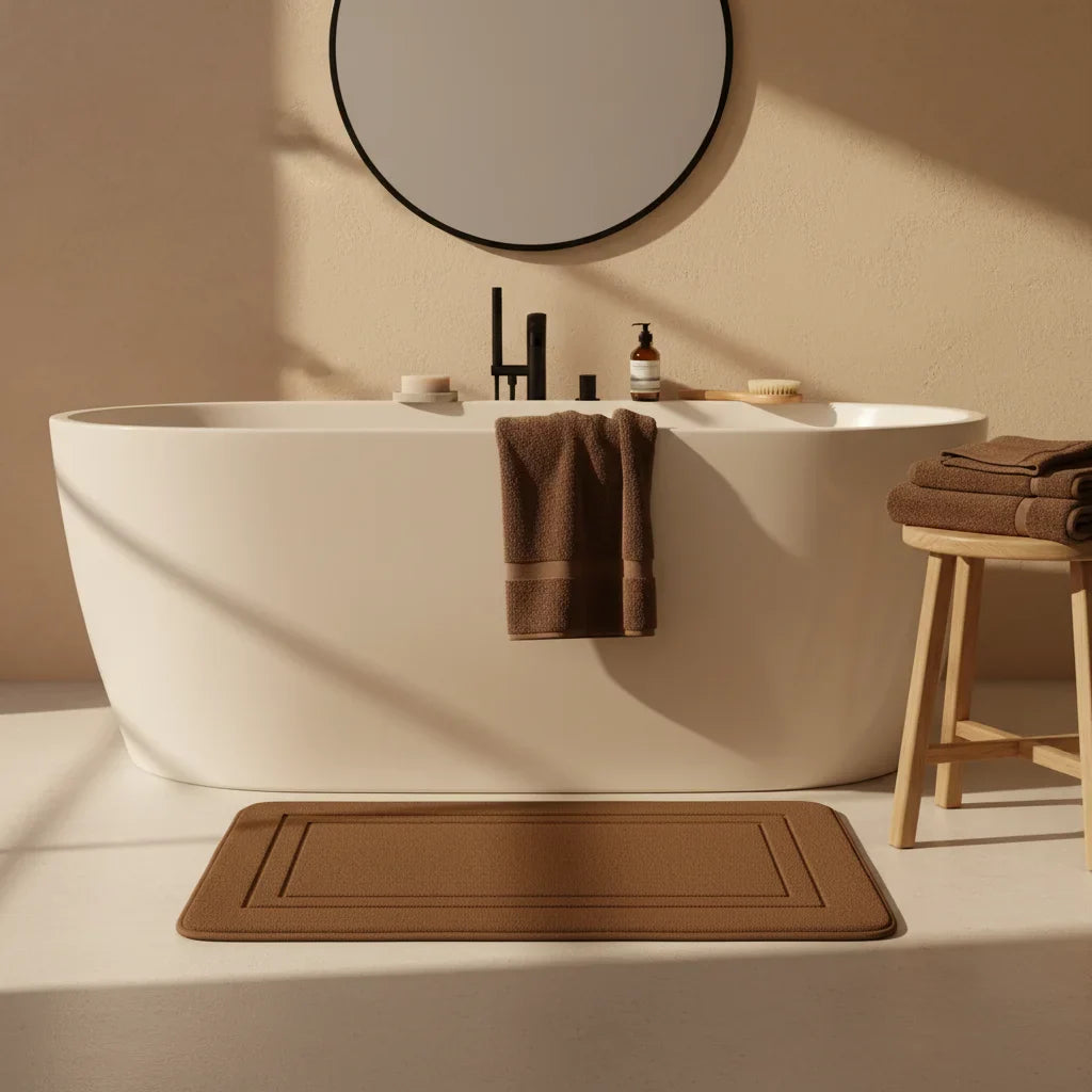 Memory Shape Bathroom Rug