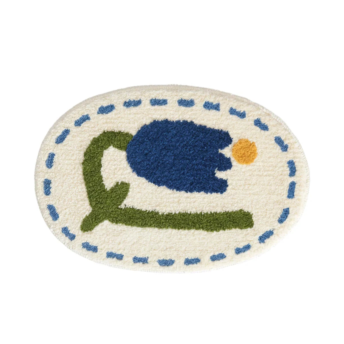 Oval Bathroom Rug