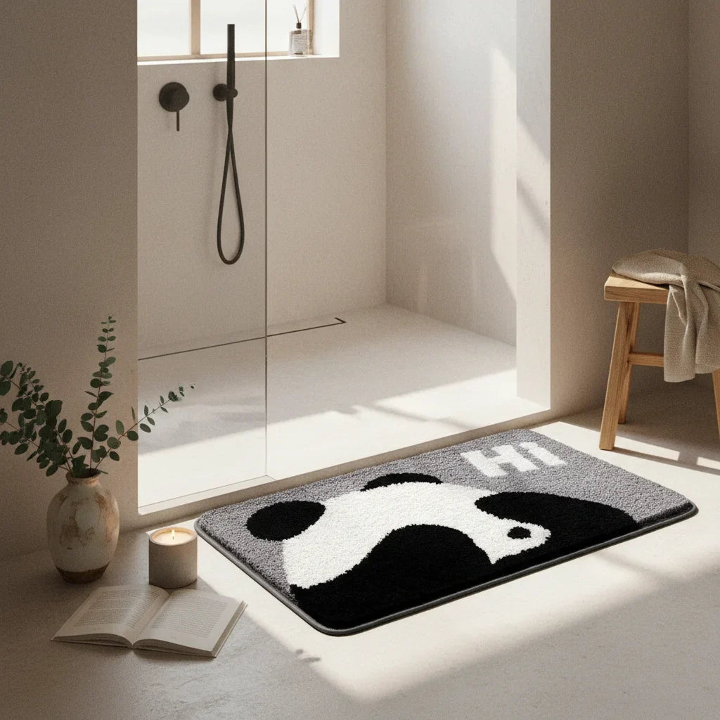 Panda Bath Mat