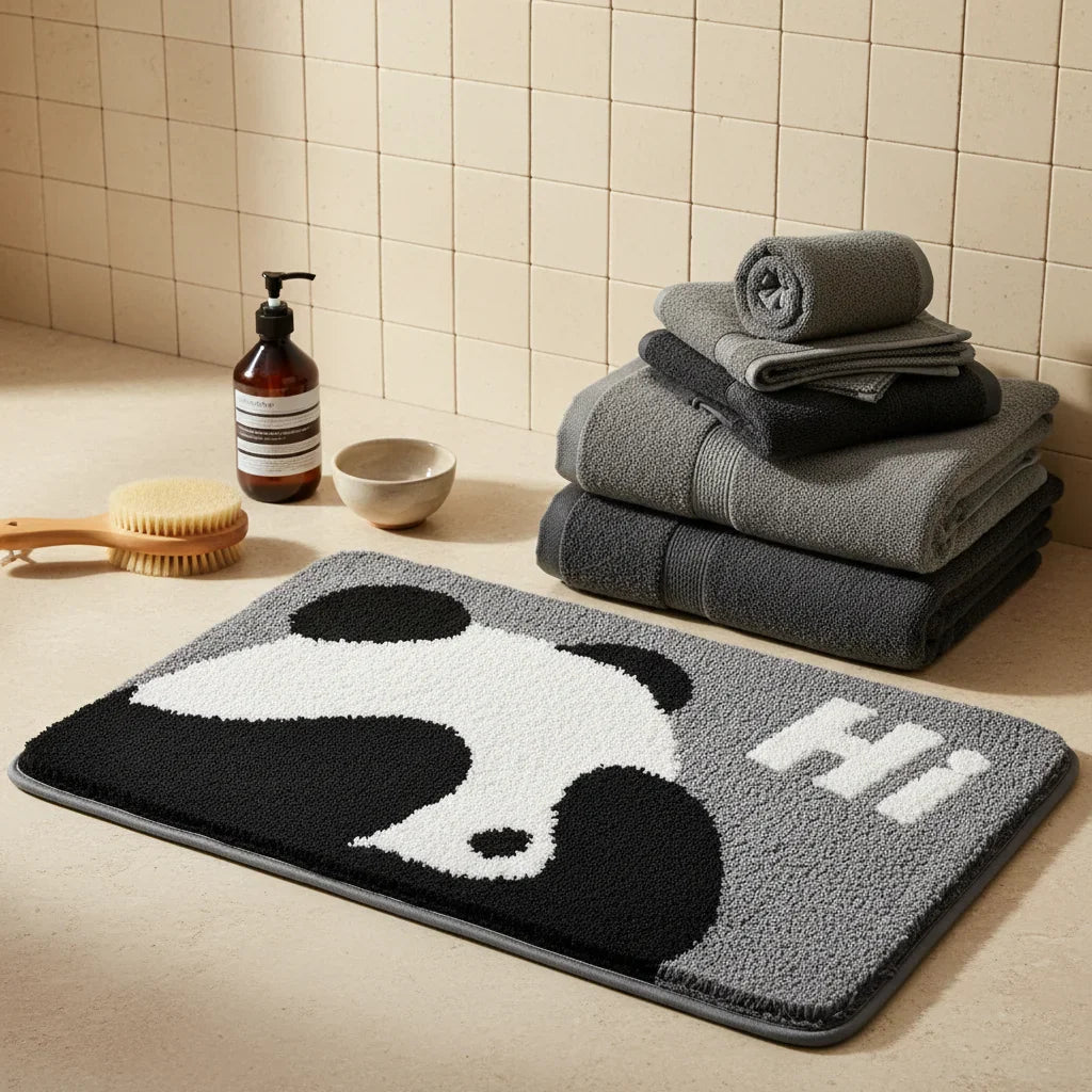 Panda Bath Mat