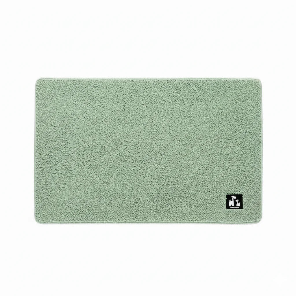 Green Bathroom Rug