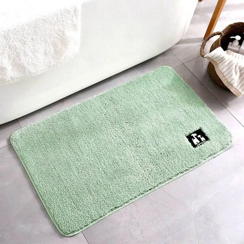 Green Bathroom Rug