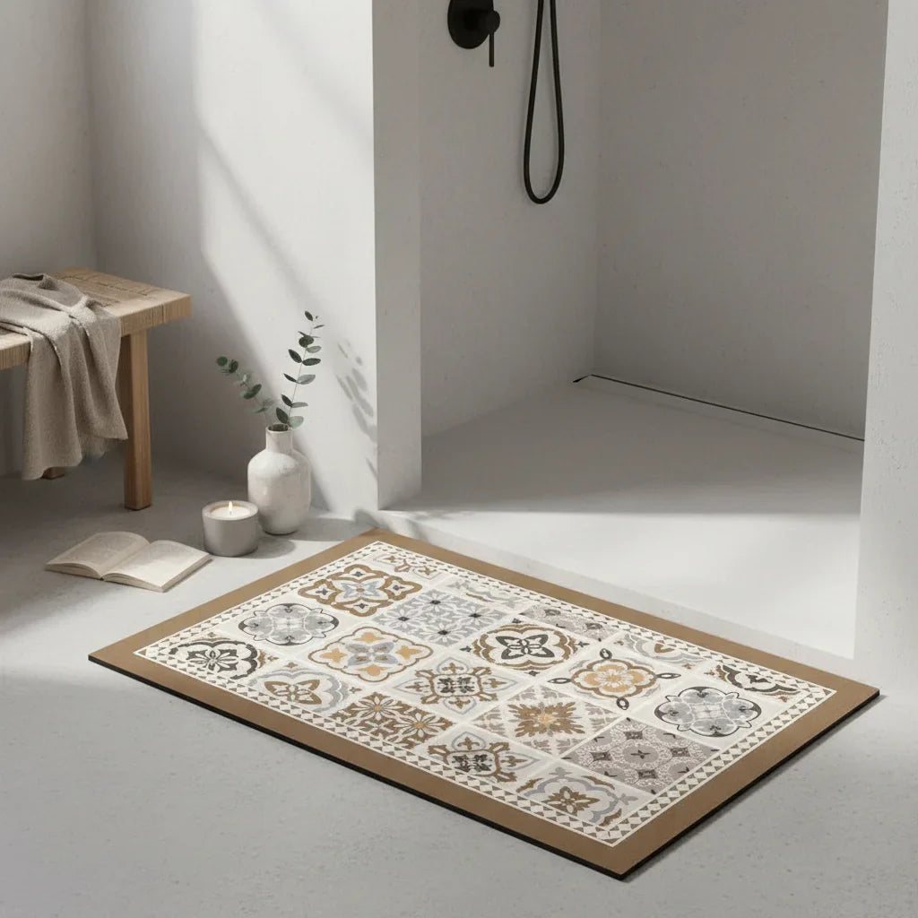 Vinyl Bathroom Rug - product detail