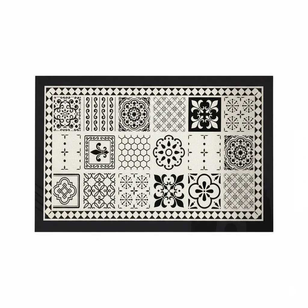 Vinyl Bathroom Rug