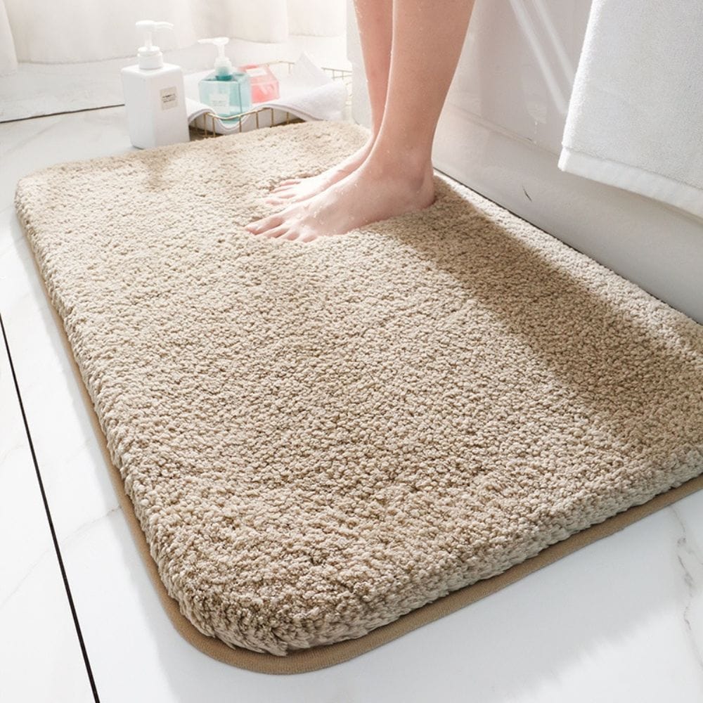 Thick Fluffy Bath Mat - lifestyle photo