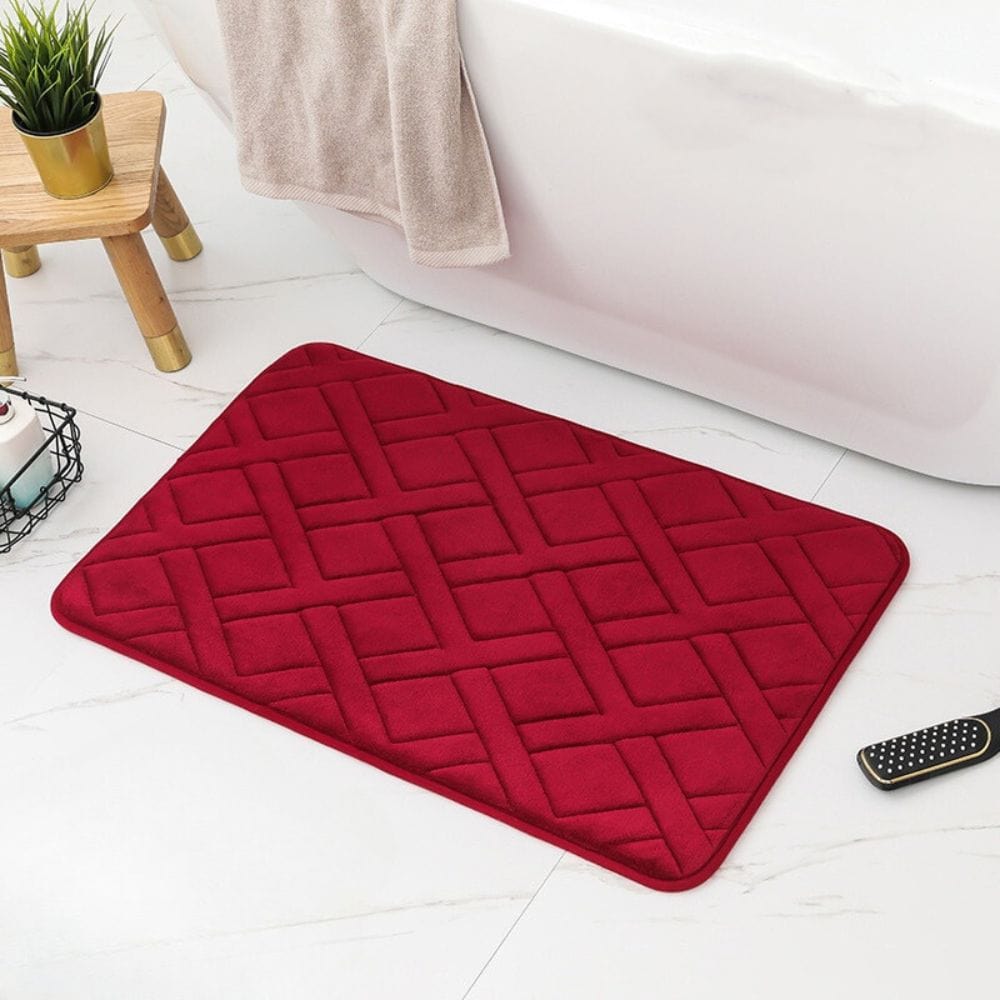 Thick Luxury Bath Mat - care instructions