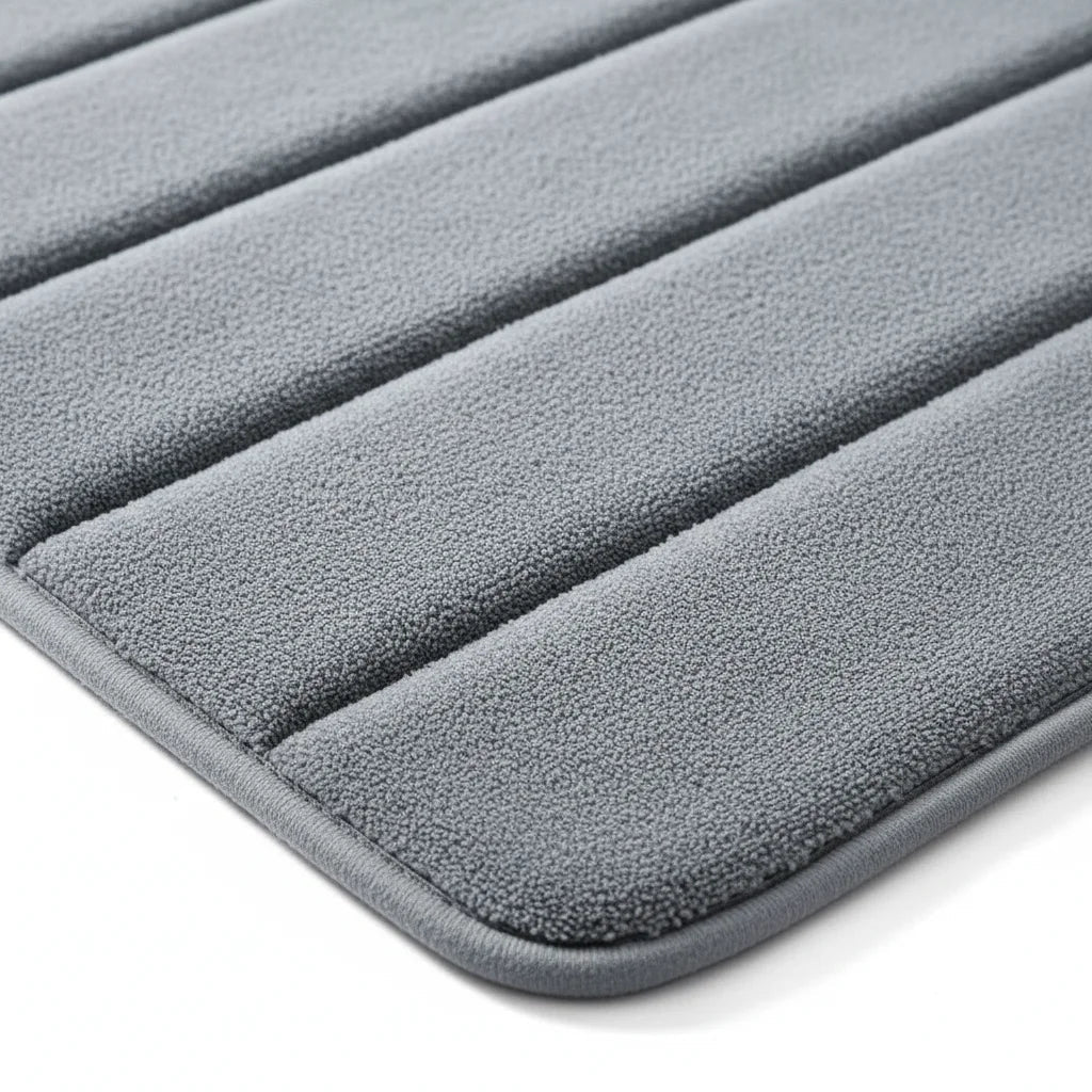 Ultra Absorbent Bathroom Rug - size comparison