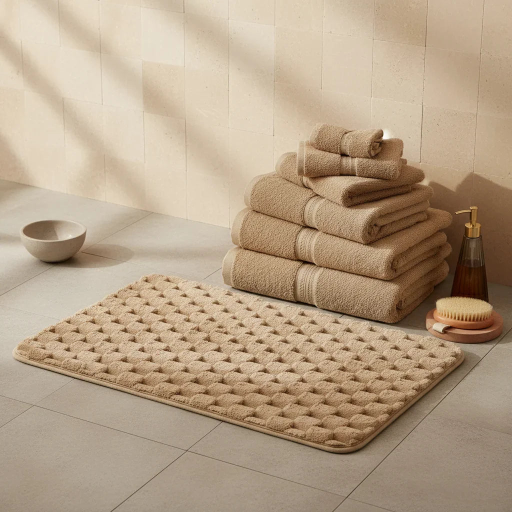 Ultra Soft Bath Mat - care instructions