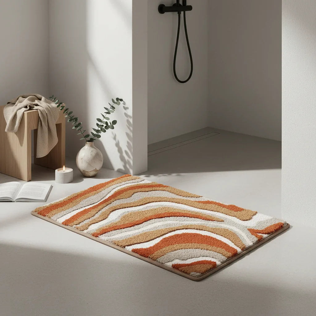 Vague Bath Mat - lifestyle photo