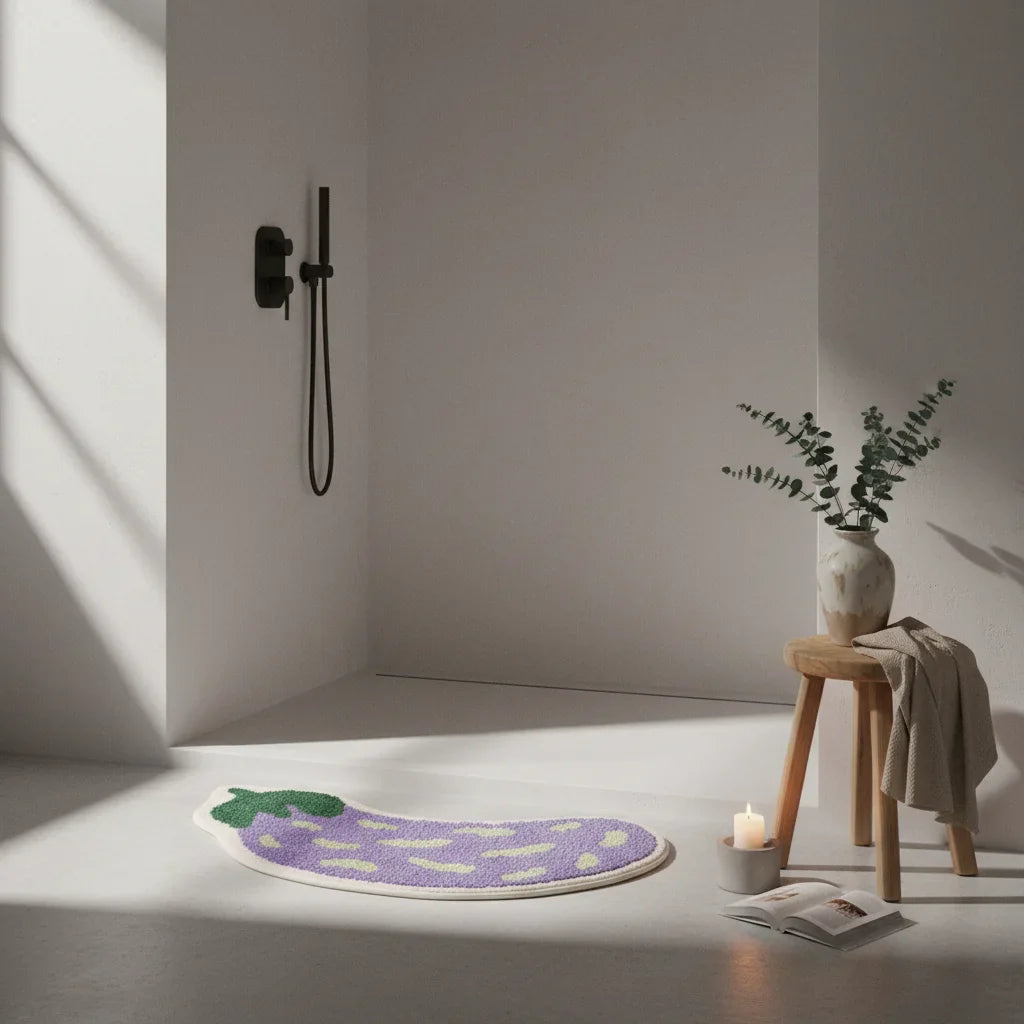 Vegetal Bath Mat - lifestyle photo
