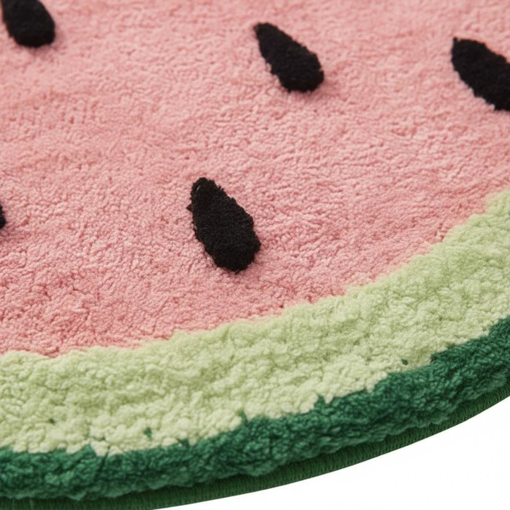 Watermelon Bath Mat - bathroom setting