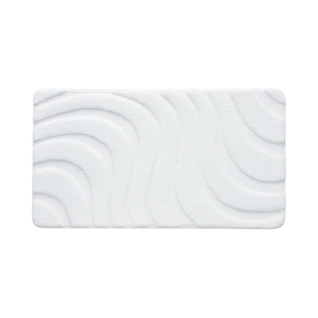 White Bathroom Rug - view 11