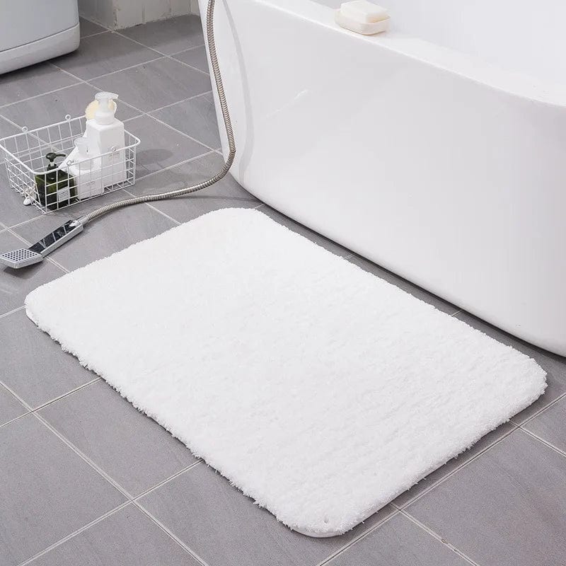 White Thick Bath Mat - color variations