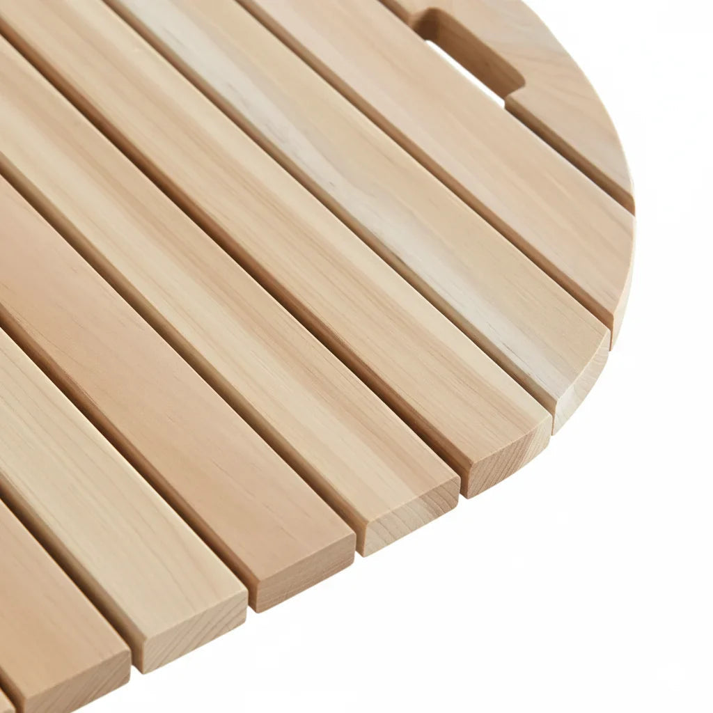 Wood Bath Mat - close-up texture